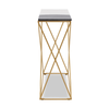 Vero Brass Finished Console
