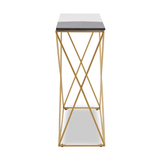 Vero Brass Finished Console