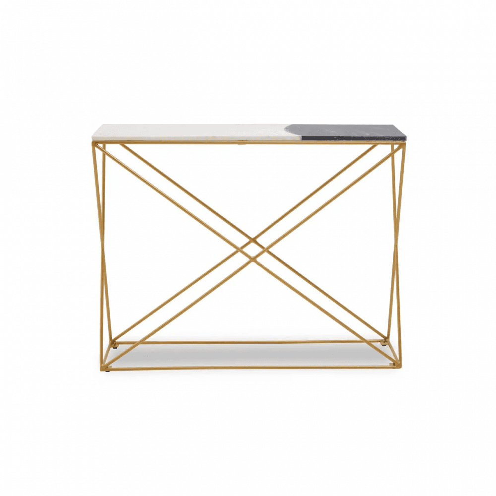 Vero Brass Finished Console