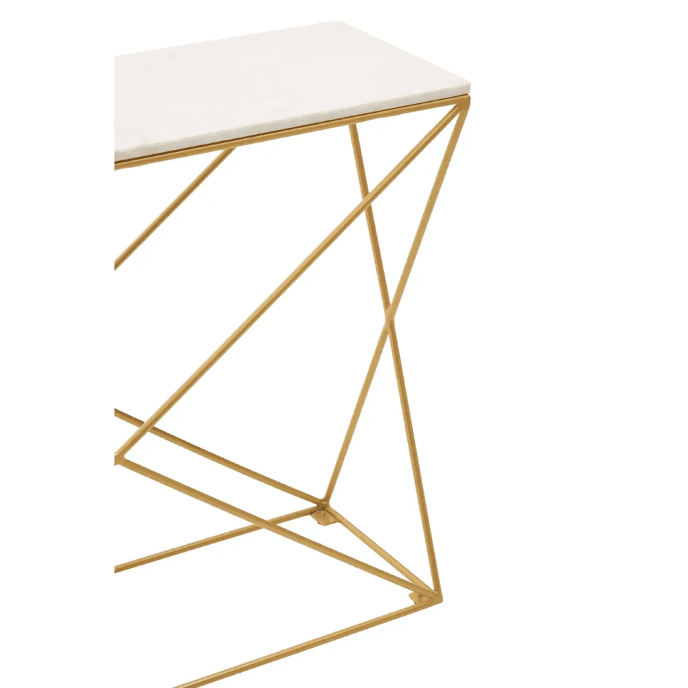 Vero Brass Finished Console