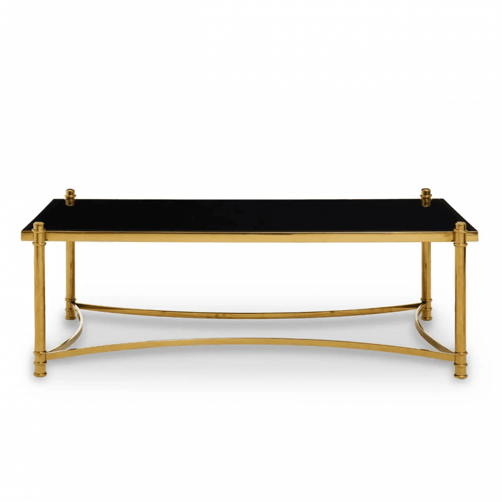 Hadley Black and Gold Coffee Table