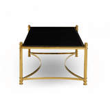 Hadley Black and Gold Coffee Table