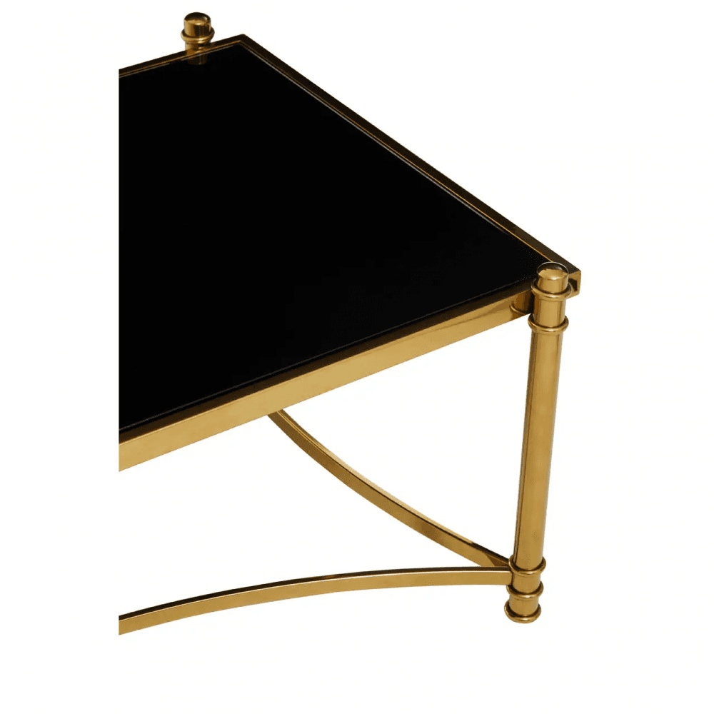 Hadley Black and Gold Coffee Table