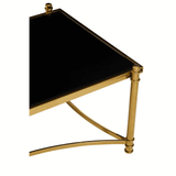 Hadley Black and Gold Coffee Table