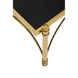 Hadley Black and Gold Coffee Table