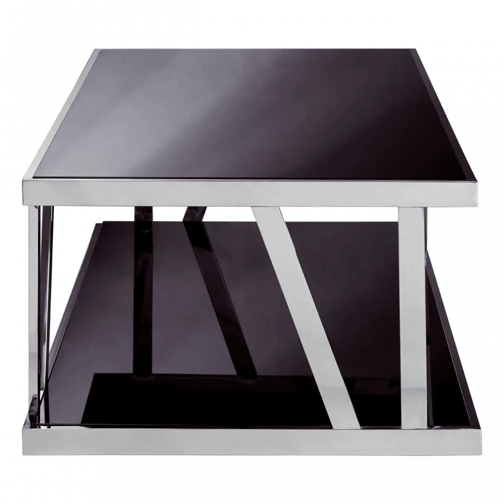 Hadley Black Glass Coffee Table