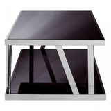 Hadley Black Glass Coffee Table