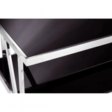 Hadley Black Glass Coffee Table