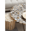 Elsie Agate Coffee Table With Cross Base