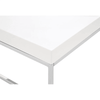 Inspire Chrome Angled Legs Coffee Table