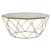 Inspire Coffee Table With Brushed Nickel Base
