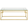 Inspire Gold Brushed Coffee Table