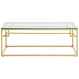 Inspire Gold Brushed Coffee Table