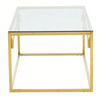 Inspire Gold Brushed Coffee Table