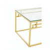 Inspire Gold Brushed Coffee Table