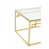 Inspire Gold Brushed Coffee Table