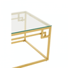 Inspire Gold Brushed Coffee Table