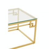 Inspire Gold Brushed Coffee Table