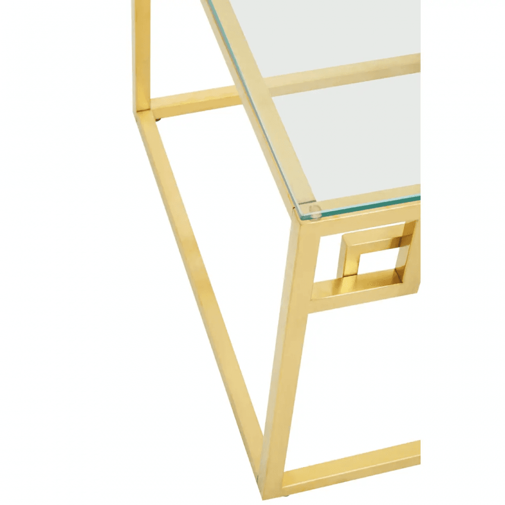 Inspire Gold Brushed Coffee Table