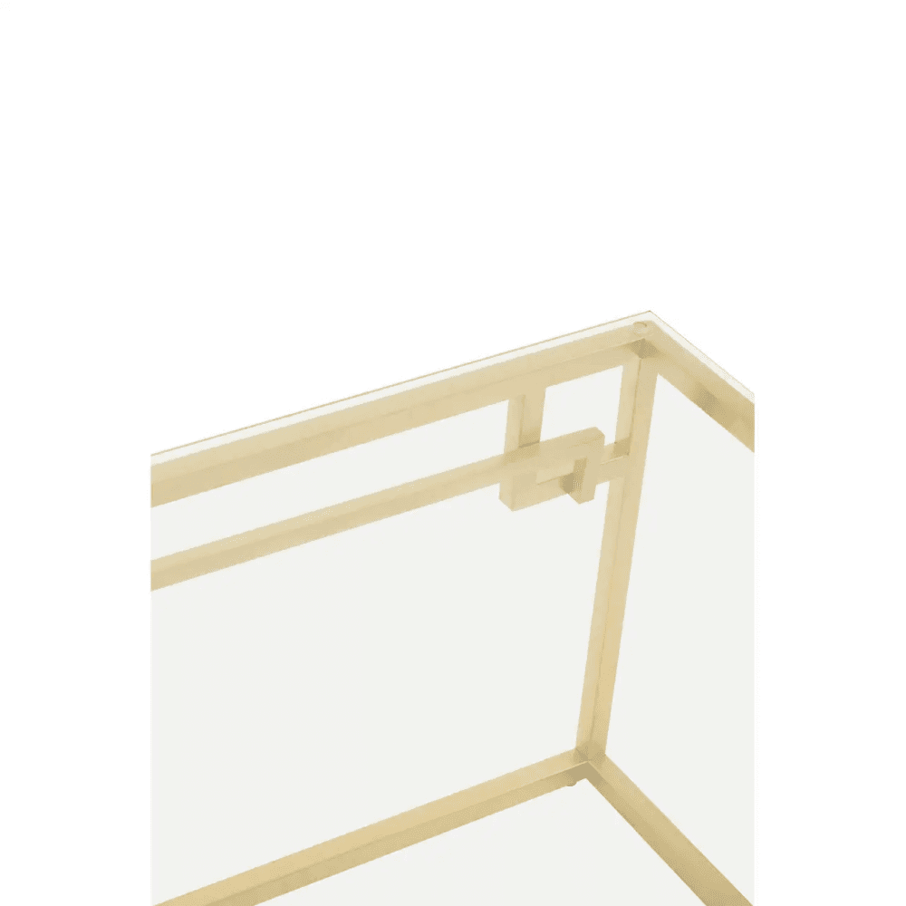 Inspire Gold Brushed Coffee Table