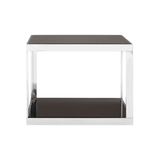 Hadley Allure Silver Square Coffee Table
