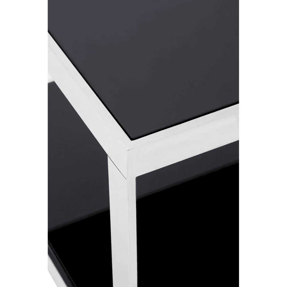 Hadley Allure Silver Square Coffee Table