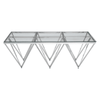 Inspire Spike Triangles Base Coffee Table