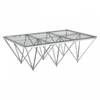 Inspire Spike Triangles Base Coffee Table
