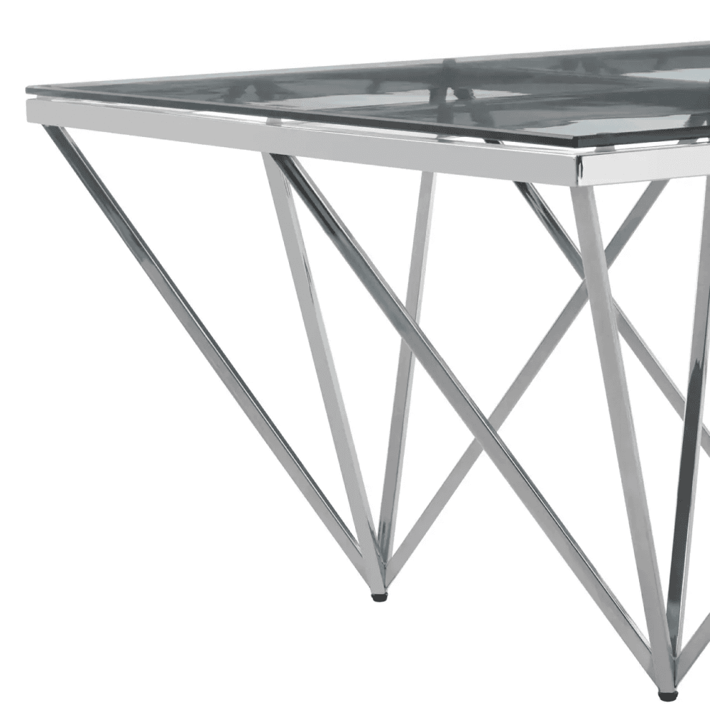Inspire Spike Triangles Base Coffee Table