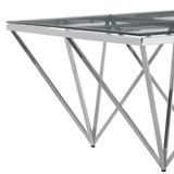 Inspire Spike Triangles Base Coffee Table