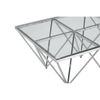 Inspire Spike Triangles Base Coffee Table