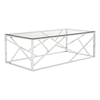 Inspire Stainless Steel Geometric Coffee Table