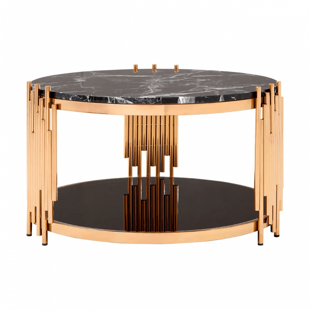 Marino Rose Gold Coffee Table