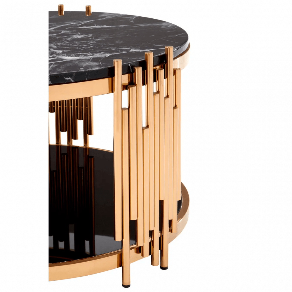 Marino Rose Gold Coffee Table