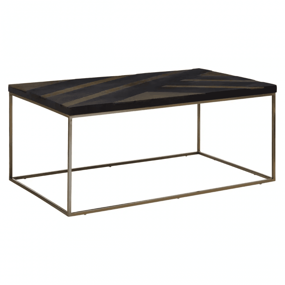 Metis Black And Gold Coffee Table