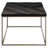 Metis Black And Gold Coffee Table