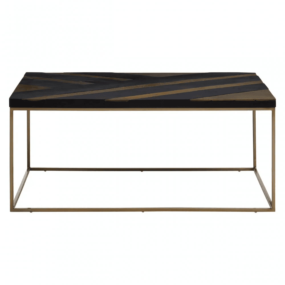 Metis Black And Gold Coffee Table