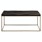 Metis Black And Gold Coffee Table
