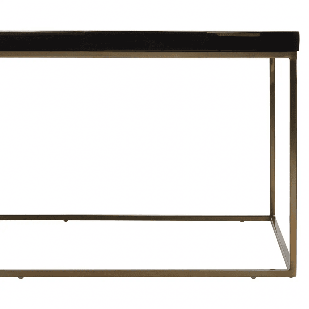 Metis Black And Gold Coffee Table