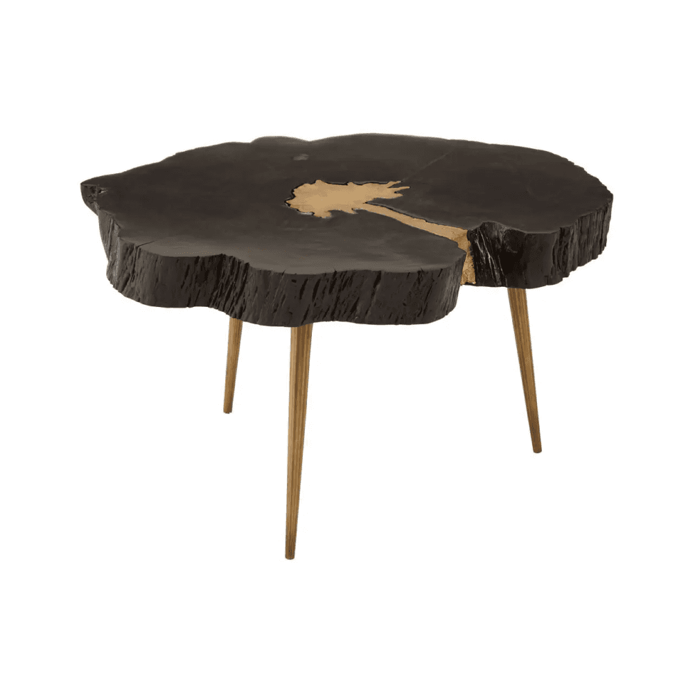 Ravenna Black And Gold Coffee Table