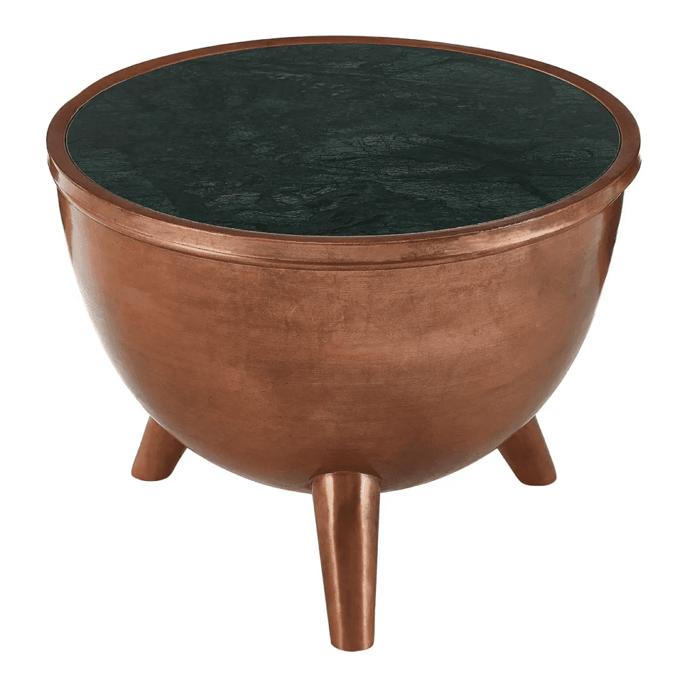 Creston Green Marble Top Table
