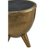 Creston Black Marble Top Table