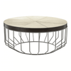 Lancaster Townhouse Fifty Five South Leather Coffee Table