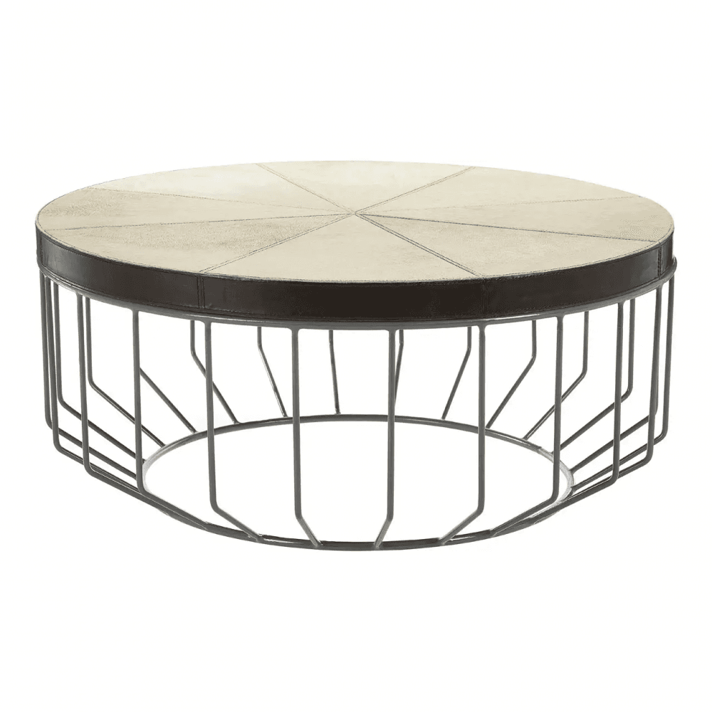 Lancaster Townhouse Fifty Five South Leather Coffee Table