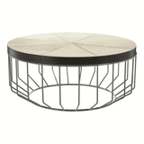 Lancaster Townhouse Fifty Five South Leather Coffee Table