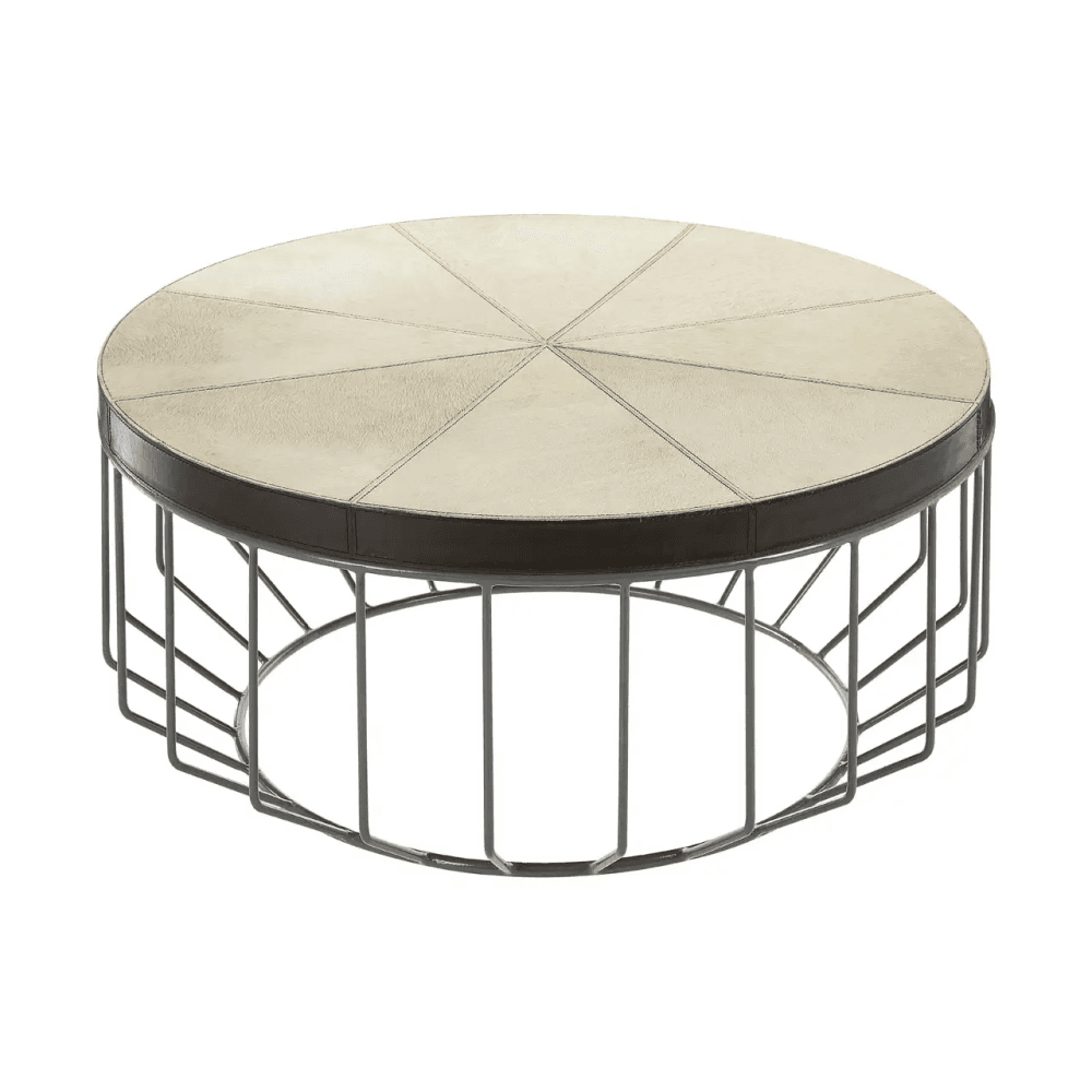 Lancaster Townhouse Fifty Five South Leather Coffee Table