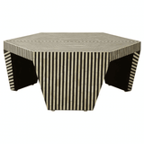 Meridian Striped Coffee Table