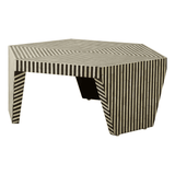 Meridian Striped Coffee Table