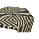 Meridian Striped Coffee Table