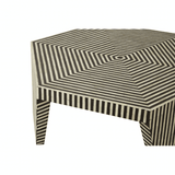 Meridian Striped Coffee Table